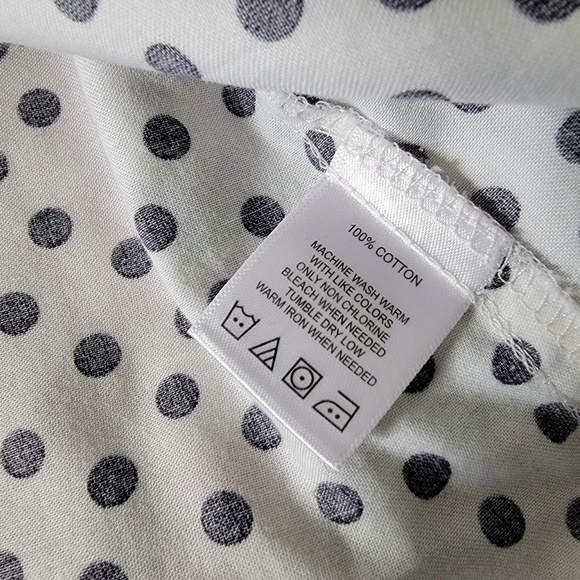 Foxcroft NYC Polka Dot Shirt, Wrinkle-free - Gently Worn - Picture 2 of 5